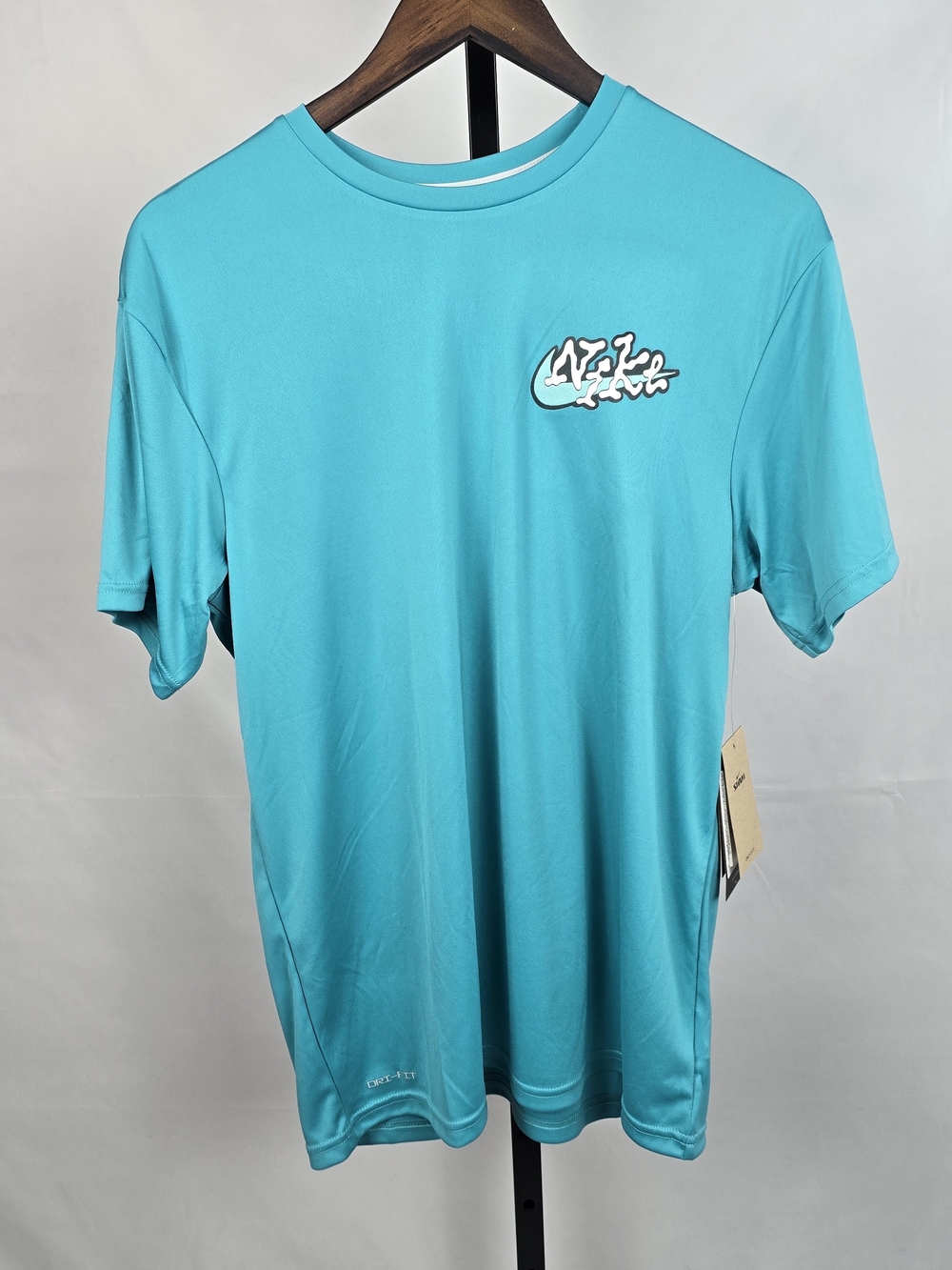 Nike Swim Swoosh Hydroguard Women's Short-Sleeve Top Size Medium